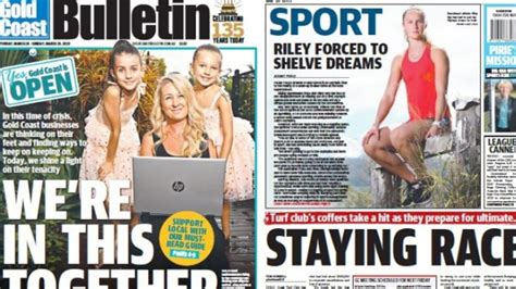 Exclusive First Look At Tomorrows Front And Back Pages Of The Bulletin