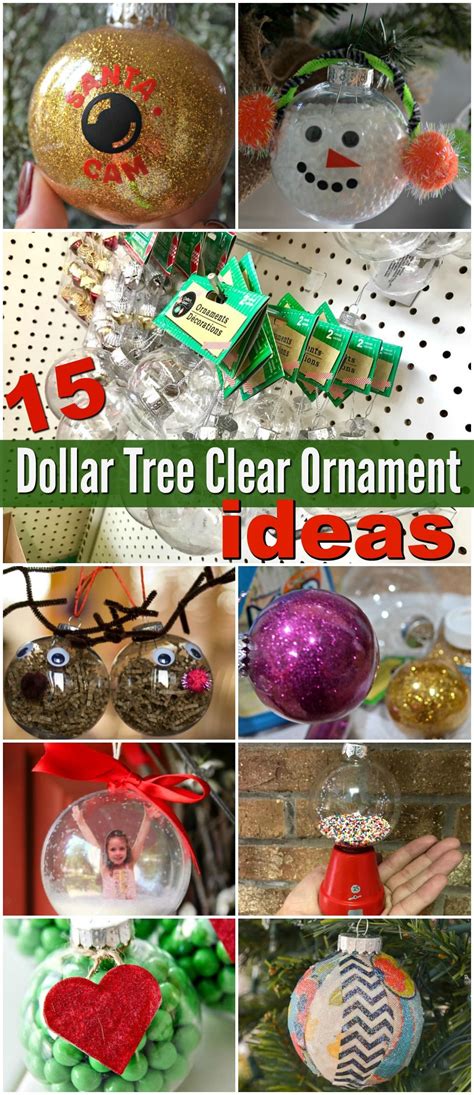 Inspiring Ways To Dress Up Dollar Tree Clear Ball Christmas