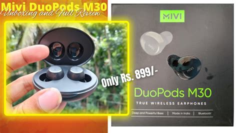 Mivi Duopods M Unboxing And Full Review Youtube