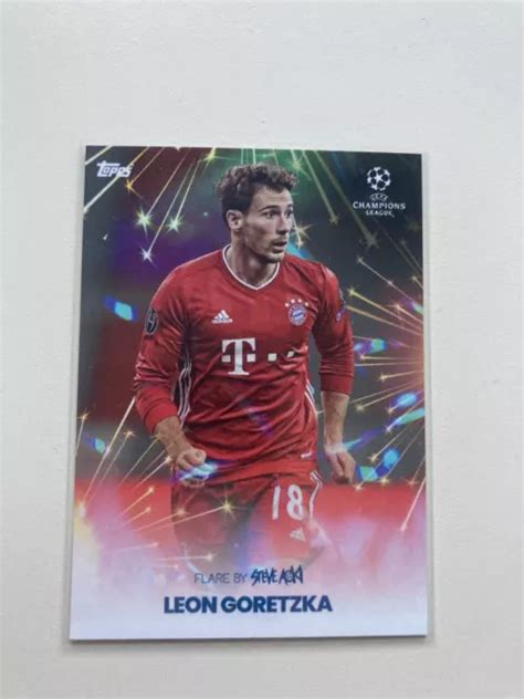 LEON GORETZKA Bayern Munich Steve Aoki Topps UCL 2021 Card EUR 1 14