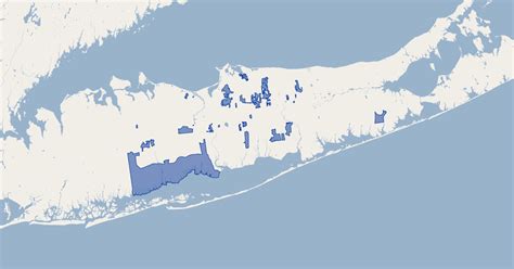 Suffolk County Map With Towns Maping Resources