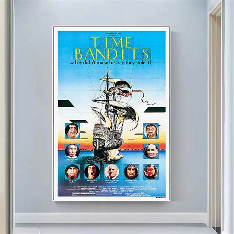 V Time Bandits Vintage Cl Sico Pel Cula Pared Seda Pa O Hd P Ster