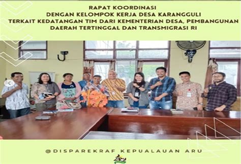 Dinas Parawisata Dan Ekonomi Kreatif Kabupaten Kepulauan Aru