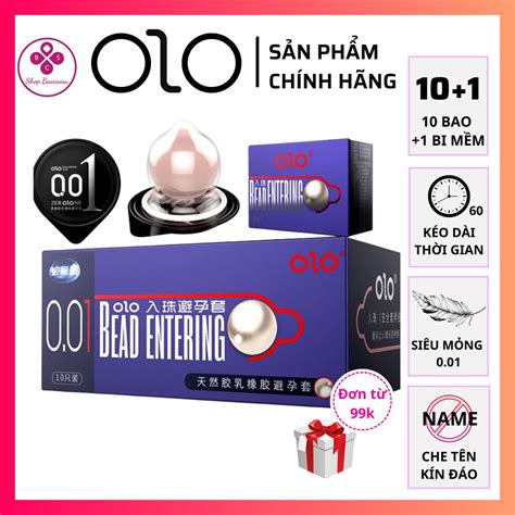 Mua Bao cao su bi siêu mỏng olo kéo dài thời gian quan hệ bcs BEAD