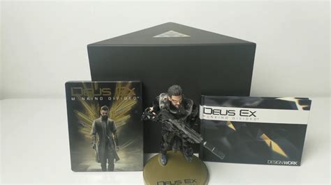 Unboxing Deus Ex Mankind Divided Collectors Edition Youtube