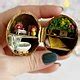 Garden Tale House With Light Fairy And Tiny Yellow Duck Walnut Shell