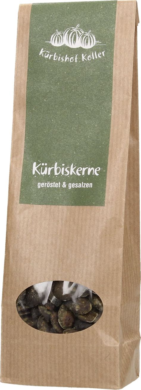 Kürbishof Koller Kürbiskerne geröstet gesalzen 80 g Piccantino