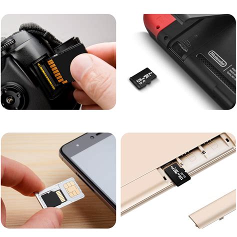 Adaptador SD De Tarjeta De Memoria Micro SD De 128 GB Clase 10 Tarjeta