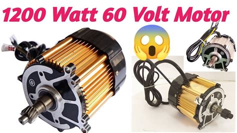 60 Volt 1250 Watt Bldc Motore Rickshaw Motorcar Motortechnicalbook5014 Youtube