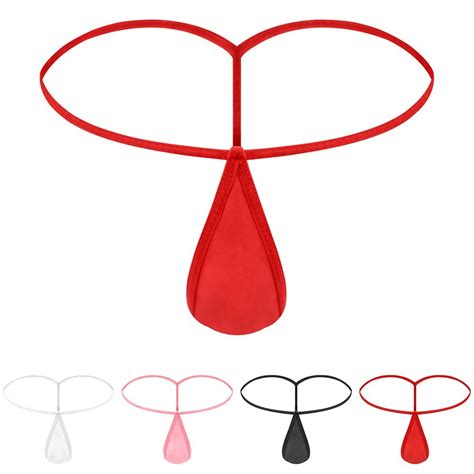 Fstyle Men Enhance Pouch Thong Bikini G String Posing Underwear Low Rise T Back Shopee Malaysia