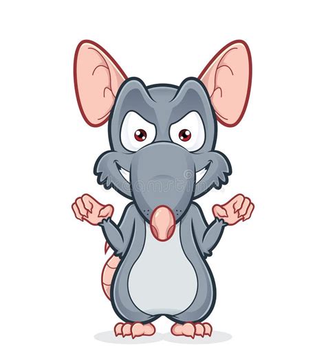 Evil Rat Stock Vector - Image: 44936135