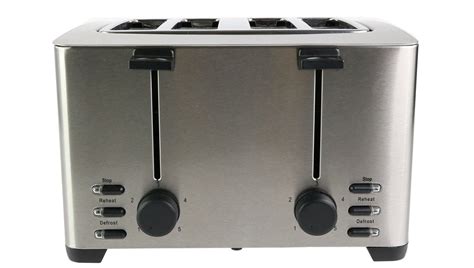 4-Slice Stainless Steel Toaster For Hassles Free Breakfast