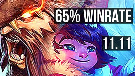 Udyr Vs Nunu And Willump Jungle 10117 65 Winrate Legendary Br