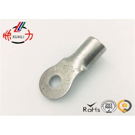 Copper Non Insulated Wire Terminals Circular Naked Connecting Non Insulated Wire Connectors