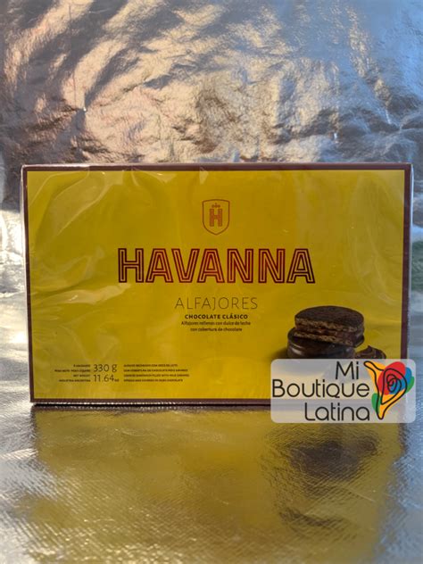 Alfajores Havanna Unidades Biscuit Farci De Confiture De Lait Mi