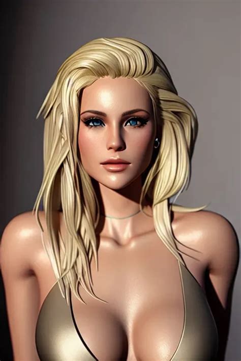 Dopamine Girl Meretes Blonde Photo Realistic Kpxwdwrkv