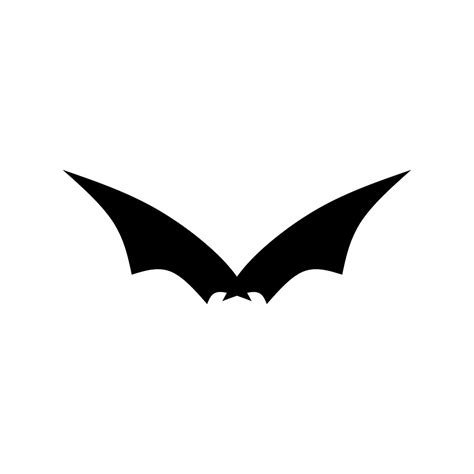 Bat Logo Design Concept Vector Illustration Bat Silhouette Printable