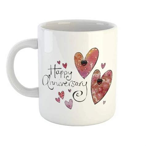 Coffee Mug Design Happy Anniversary At Rs 249 00 Coffee Mugs Id