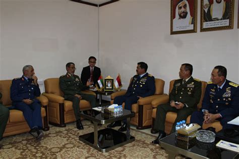 Foto Panglima Tni Kunjungi Mabes Ab Uni Emirat Arab News Metropol