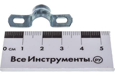 Металлическая двухлапковая скоба FORTISFLEX СМД 8-9 64795 - выгодная ...