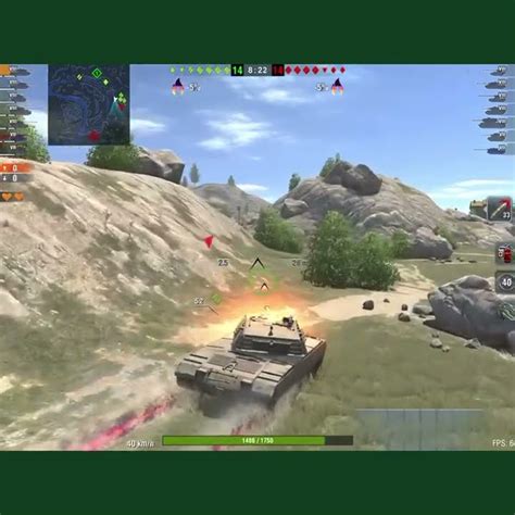 World Of Tanks Blitz Italian Bisonte C Ammo Rack Kill Shot German