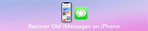 How to Retrieve Old iMessages on iPhone X/8/7/6/5/4