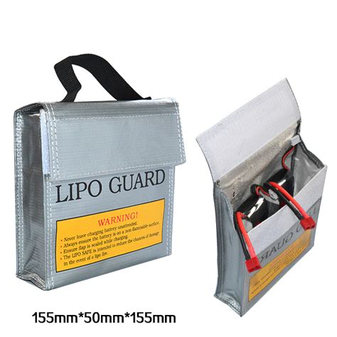 Lipo Battery Fireproof Explosion Proof Safety Bag For Charging Storage