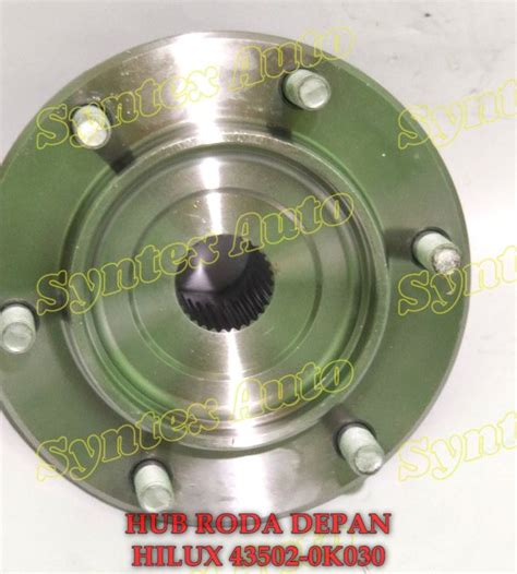 Wheel Hub Hube Nap Nab Kepala Kambing Roda Depan Fortuner Hilux