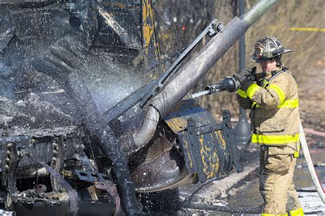 Fiery Tanker Crash Kills Driver Burns Maryland Homes Metro Us