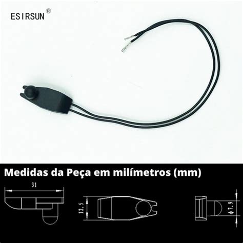 Sensor De Temperatura Ar Externo P Peugeot Peça Nº 6445f9