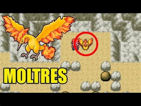 CAPTURANDO MOLTRES NO POKEMON FIRE RED YouTube