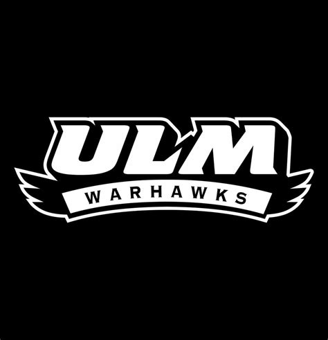 Louisiana Monroe Warhawks 2 Decal North 49 Decals