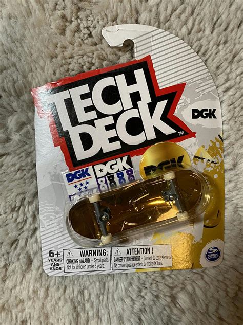 Dgk Gold DGK Tech Deck | Grailed