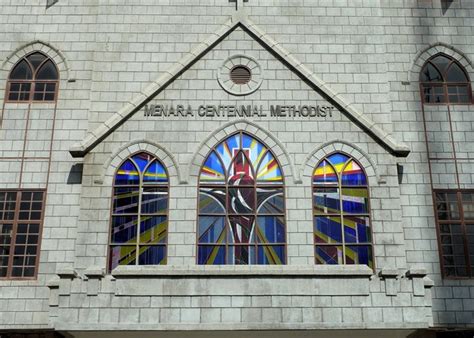 Penang Chinese Methodist Church Windows Georgetown Malaysia Stained Glass Windows On