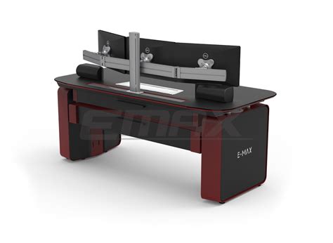 Sit Stand Consoles| Pro Gaming Desk - Emax Control Room Workstations