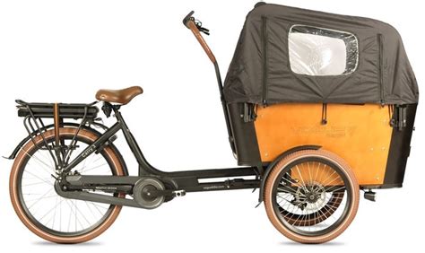 Vogue Carry 3 Bakfiets Matt Blackbrown Wheelerz