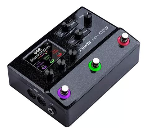 Pedal De Efeito Line 6 Helix HX Stomp Preto