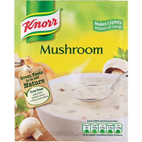 Buy Knorr Mushroom Soup Pk12 Wholesale From Kadona Wholesale Ltd