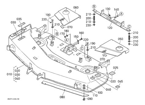 Kubota Rck60b 22bx Parts Diagram Kubota Rc Mower Deck Diagra