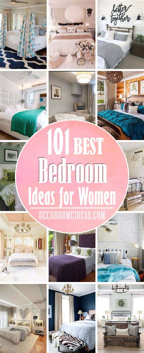 101 Best Bedroom Ideas For Women That Are Simply Adorable | Decor Home ...