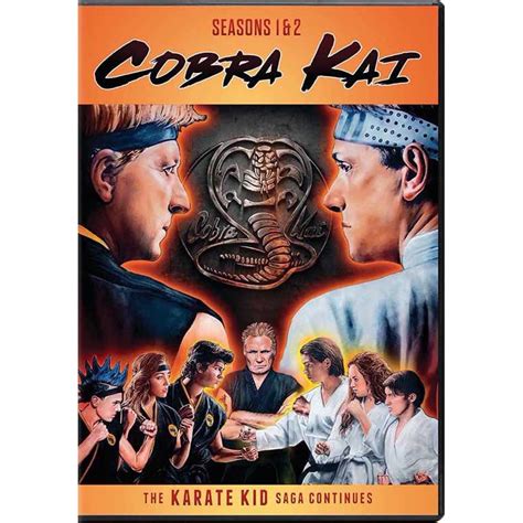 Cobra Kai Season 1 And 2 Dvd