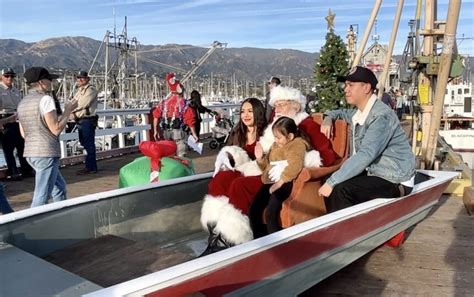 Santa Barbara Harbor welcomes snow, Santa and paddlers | News Channel 3-12