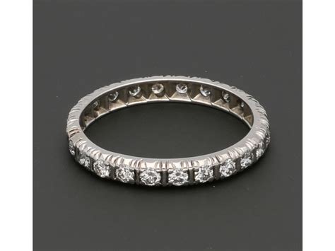 14 Kt White Gold Ring 0 48 Ct Diamond Catawiki