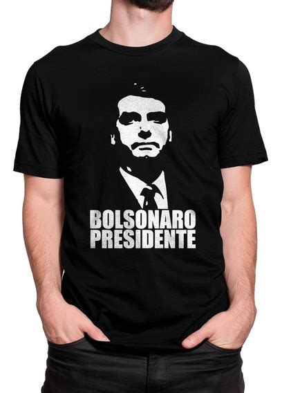 Camisa Bolsonaro Preta Mercadolivre