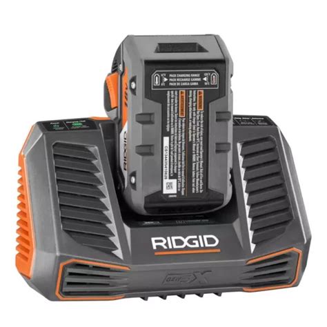 Ridgid 18 Volt Dual Chemistry Rapid Charger Xdc Depot