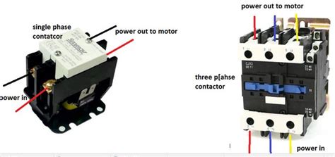 How 3 Phase Contactor Works Wiring Work