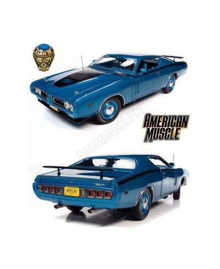 Automodello American Muscle Dodge Charger R T Blu Nel Hobbies