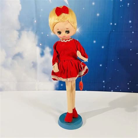 Vintage Dakin Dream Doll Big Eyes Long Legs Plush Poseable Jill Doll Japan 14 Ebay In 2022