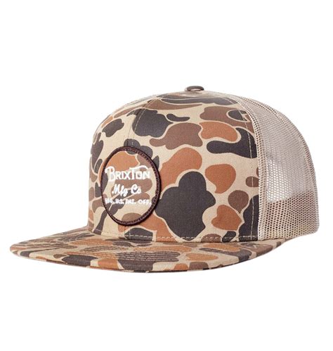 Brixton Wheeler Mesh Cap Duck Camo