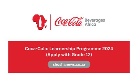 Coca Cola Learnership Programme Apply With Grade